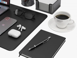 macbook tempat kerja 1 Model 3D