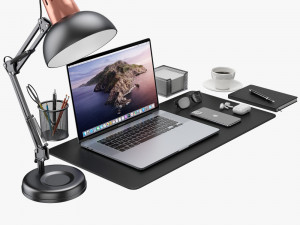 workplace macbook 1 3Dモデル