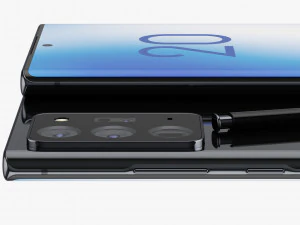 samsung galaxy note 20 plus black 3D Model