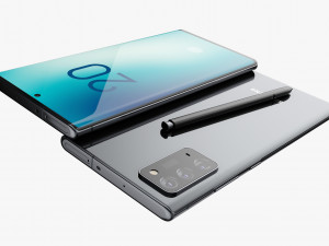 samsung galaxy note 20 20 plus black Model 3D
