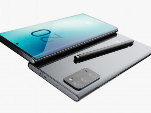 samsung galaxy note 20 20 plus black 3D Model