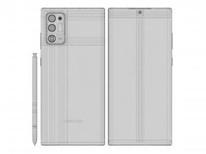 samsung galaxy note 20 20 plus black Model 3D