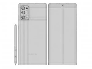 samsung galaxy note 20 20 plus black 3D Model