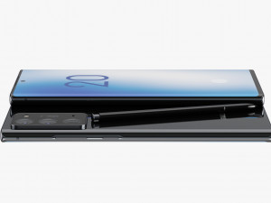 samsung galaxy note 20 20 plus black Model 3D