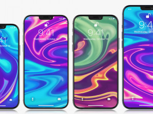 apple iphone 13 collection v1 3D Model