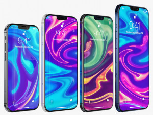 apple iphone 13 collection v1 3D Model