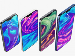 apple iphone 13 collection v1 3D Model