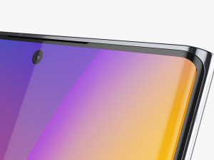 samsung galaxy note 20 ultra black 3D 模型