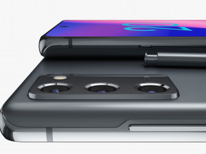 samsung galaxy note 20 gray 3D Model