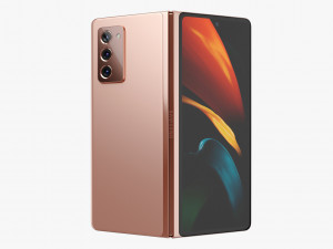 samsung galaxy z fold 2 all colors Model 3D