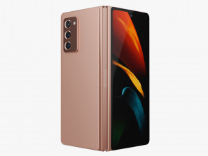 samsung galaxy z fold 2 all colors Model 3D
