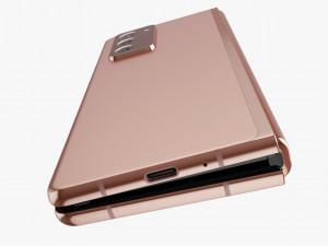 samsung galaxy z fold 2 all colors Model 3D