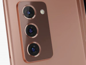samsung galaxy z fold 2 all colors 3D Model