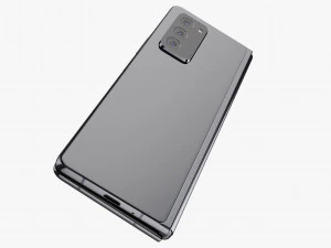 samsung galaxy z fold 2 all colors 3D Model