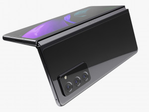 samsung galaxy z fold 2 all colors Model 3D