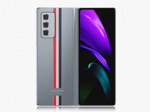 samsung galaxy z fold 2 all colors Model 3D