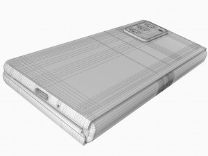 samsung galaxy z fold 2 all colors Model 3D