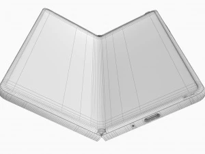 samsung galaxy z fold 2 all colors 3D Model