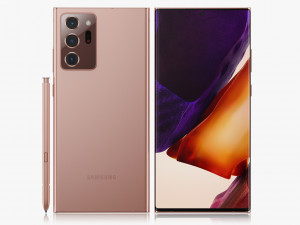 samsung galaxy note 20 20 ultra all colors Modelo 3D