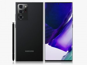 samsung galaxy note 20 20 ultra all colors Modelo 3D