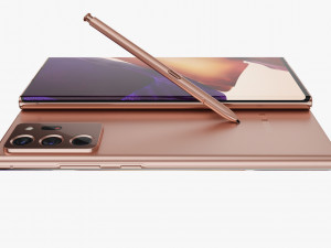 samsung galaxy note 20 20 ultra all colors Modelo 3D