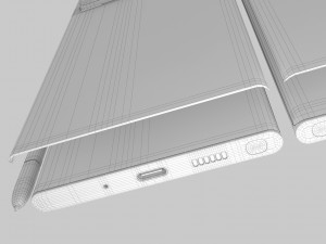 samsung galaxy note 20 20 ultra all colors Modelo 3D