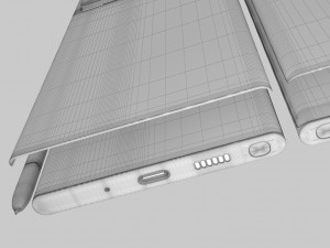 samsung galaxy note 20 20 ultra all colors Modelo 3D