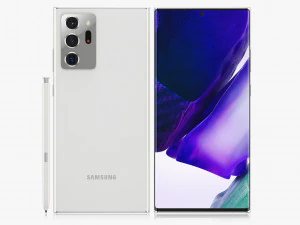 samsung galaxy note 20 20 ultra z fold 2 all colors 3D Model