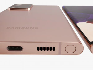 samsung galaxy note 20 20 ultra z fold 2 all colors 3D Model