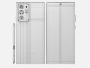 samsung galaxy note 20 20 ultra z fold 2 all colors 3D Model