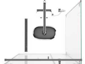 cabin showers radaway arta set 100 3D-Modell