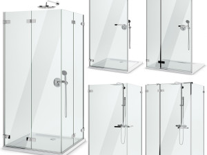 cabin showers radaway arta set 101 3D Model