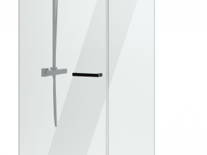 cabin showers radaway arta black set 102 3D मॉडल