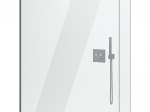 cabin showers radaway arta black set 103 3D 모델