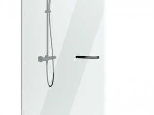 cabin showers radaway arta black set 104 3D Model