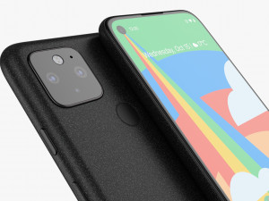 google pixel 5 Modèle 3D
