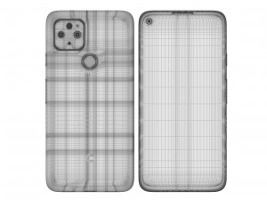 google pixel 5 Modèle 3D