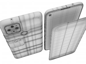 google pixel 5 Modèle 3D