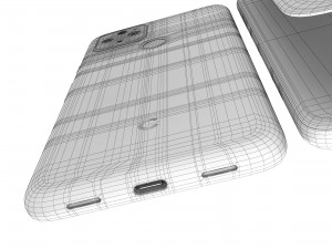 google pixel 5 Modèle 3D