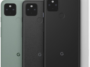 google pixel 5 and 4a 5g all colors Modelo 3D