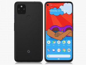 google pixel 5 and 4a 5g all colors Modelo 3D