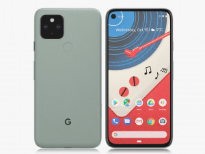 google pixel 5 and 4a 5g all colors Modelo 3D