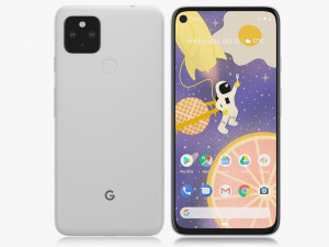 google pixel 5 and 4a 5g all colors Modelo 3D