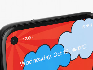 google pixel 5 and 4a 5g all colors Modelo 3D