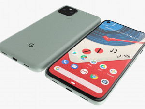 google pixel 5 and 4a 5g all colors Modelo 3D
