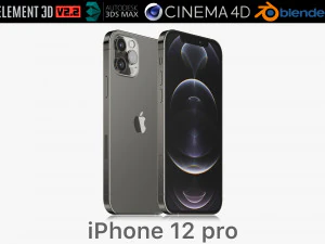 एप्पल आईफोन 12 प्रो 3D मॉडल