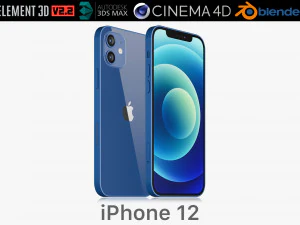 एप्पल आईफोन 12 3D मॉडल