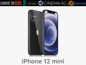 एप्पल आईफोन 12 मिनी 3D मॉडल