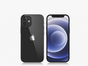 apple iphone 12 mini 3D 모델