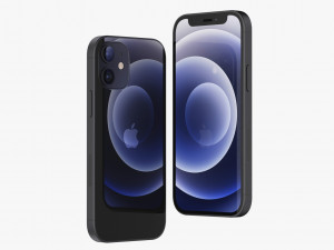 apple iphone 12 mini 3D 모델